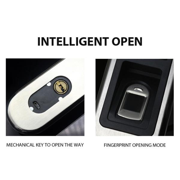 Intelligent Apartment Door Locks Fingerprint Super Durable For House