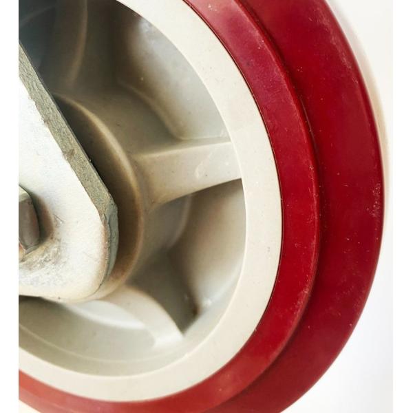 4inch 5inch 6inch 8inch Heavy Duty Polyurethane Caster Wheel TPR/ PVC Customization