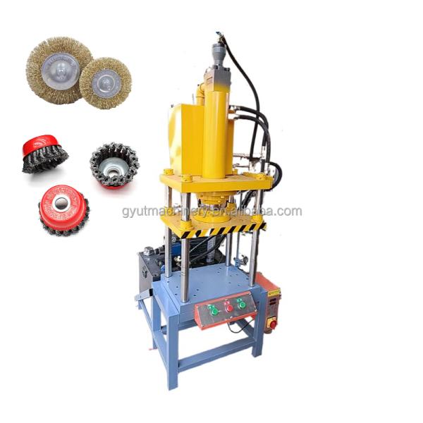 4" Twisted Power Steel Wire Cup Brush Machine for Machinery Repair Shops at Affordable