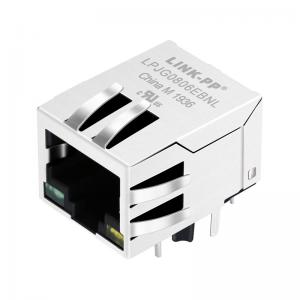 Quality HR911130C Network Magnetic RJ45 Jack / Lan Connector For Data Cat5,Cat5e for sale