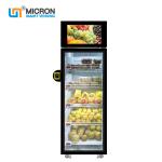 Smart Fridge grab and go Vending Machine With Electrical Lock card reader to