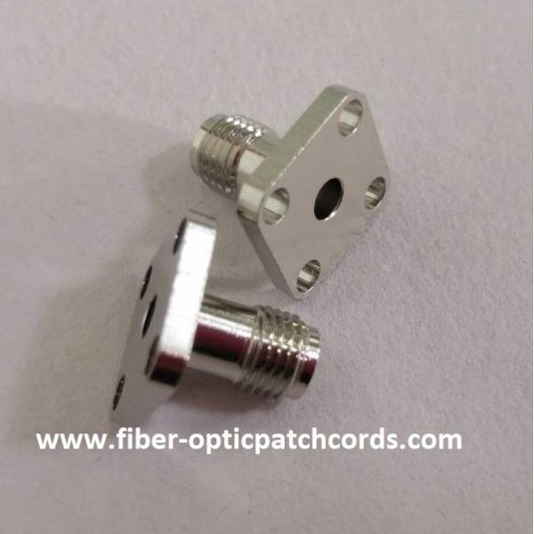 Fiber Optic SMA905 Adapter bulk head SMA905 Adapter Base Flange optical fiber interface