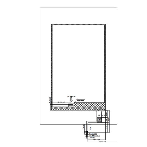 10.1 Inch Capacitive Touch Screen Module 800*1280 Full HD TFT LCD Display