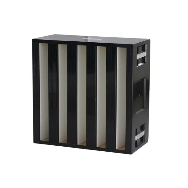 High Efficiency 24x24x12 Air Filter F7 V Bank For Ventilation System