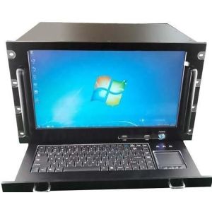 IP PA Server Network IP Broadcast System with 15 Inch LCD Display For Computers