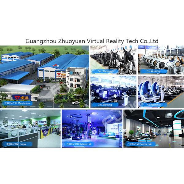 Interactive Flight Simulator Virtual Reality Experience / VR Movie Theater Equipment