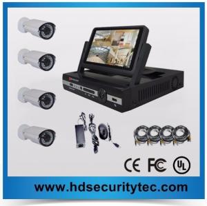 Quality 7inch LCD 720P 4ch AHD dvr kit Analog HD camera system for sale