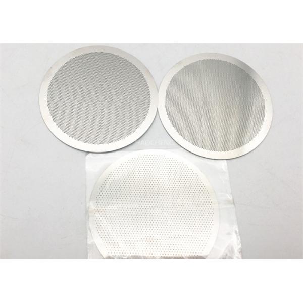 Etching Micro Holes Precision Aeropress Coffee Filters With Laser Printed Logo
