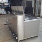 Metal Screen Ultrasonic Cleaning Equipment Rinse Dry Consoles 80 KHZ 120 KHZ