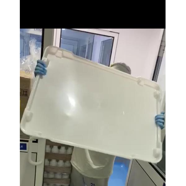 ISO9001 PPE Plastic Drying Trays 75 * 55 * 5cm For Capsule Candy