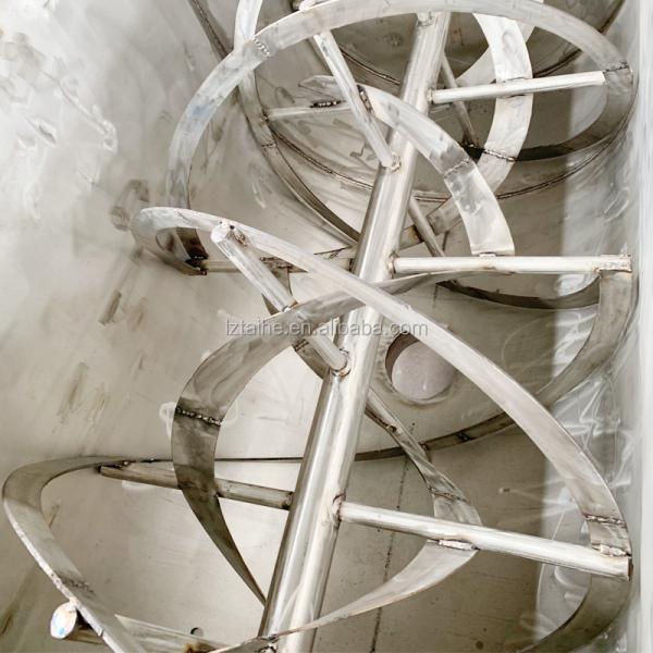 Horizontal Feed Mixer 1000L Double Helical Ribbon for Food Powder and Animal Feed