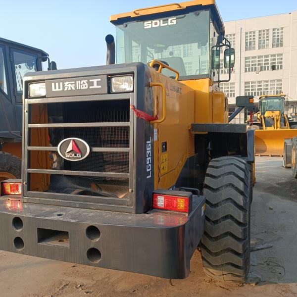 Original Engine Used Small Wheel Loader With 3ton Load For Construction Works