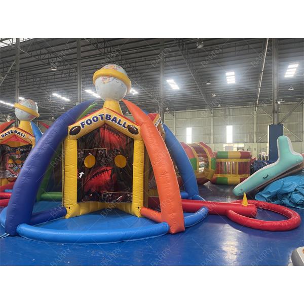 Large World Of Sports Inflatable Carnival Games 3/4/5 In 1 Outdoor Inflatable Games