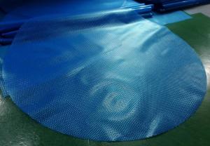 Quality 13m * 5m Outdoor And Indoor Swimming Pool Solar Cover / Solar Blanket Blue Color for sale