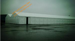 China Instant Tent for Temporary Use Industrial Storage Tents Aluminum Waterproof Marquees on sale