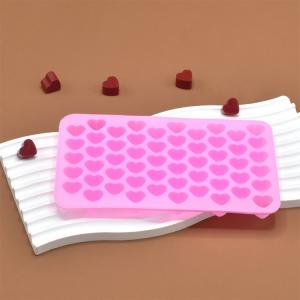 China Mini Heart Shape Silicone Molds Valentine'S Cake Chocolate Candy Mold For Party Decoration on sale