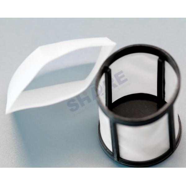 Opening 120-1000um Polyester Filter Mesh Pieces Tubes For Vacuum Cleaner