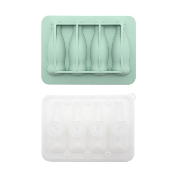 Silicone Ice Cube Trays 3 Pack - Large Size Silicone Ice Cube Molds with Leak Proof Removable Lid Square Ice Cube Tray And BPA Free for Cocktail