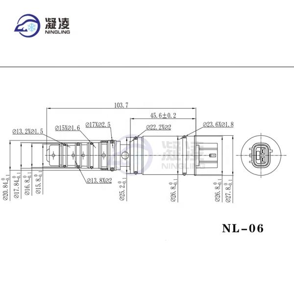A/C Compressor Control Valve for Toyota Corolla RX350 ES350 LS460 Previa 2.4 EX 529504C