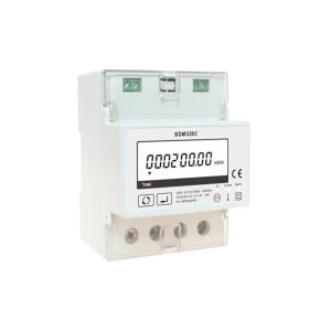 Remote Control Single Phase Electric Meter Modbus RTU SDM320C For Energy System