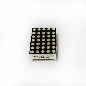 China 1.3inch 3.0mm 5x7 Led Dot Matrix Module Red green yellow color on sale