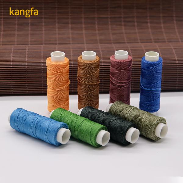 1mm 100% Polyester Leather Round Waxed Thread for Hand-sewn Leather Long-lasting