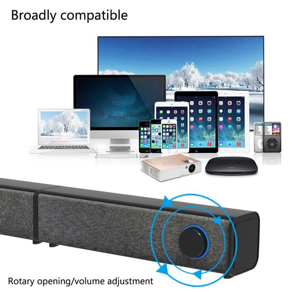 DTS Audio Home Theater Soundbar Bluetooth V5.0 1 Year Warranty