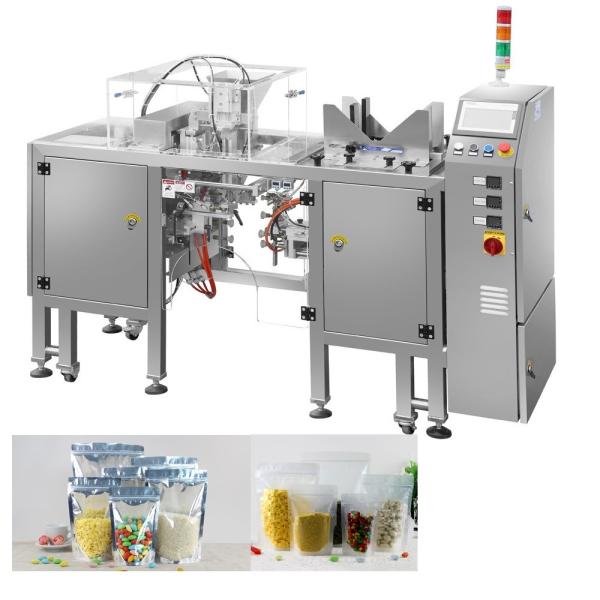 Puff / Snack / Pet Foods Automated Packing Machine Doypack Pouch Packing Machine