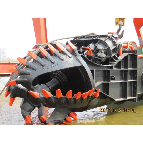 5000m3/H Mud Cutter Suction Dredge Machine With 20 Meter Dredging