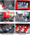 CNC V Grooving Machine , Sheet Metal CNC Slotting Machine Cutting Speed 30m /