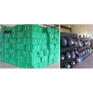 Customized Fire Rated Netting Blue Green Scaffolding Debris Netting
