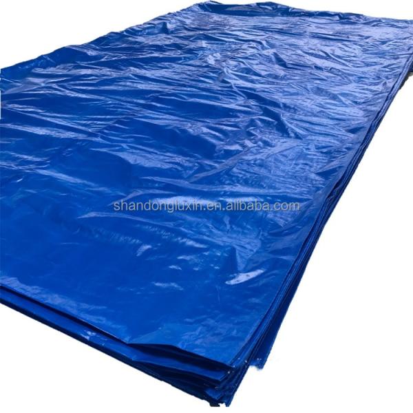 UV Protected PE Tarpaulin Poly Tarp In Standard Size For Agriculture Industrial Cover