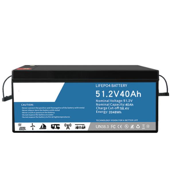 40AH 51.2V Li Ion Battery For Solar , Multifunctional Solar Batteries Lithium Ion