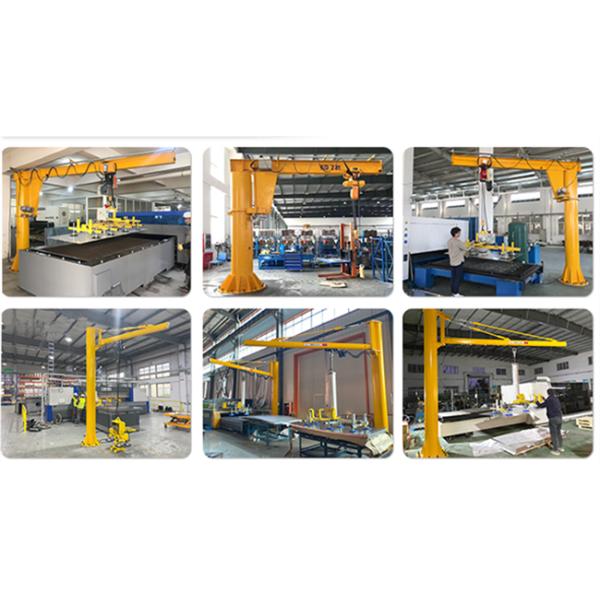 Widely Used Workshop Factory Jib Crane Hoist 360 Degree Rotating Electric Hoist