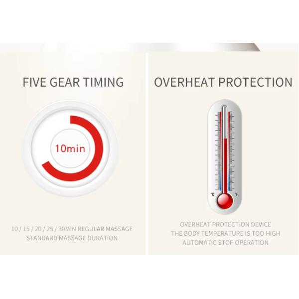  Full Body Massager Mat with 30 Vibration heads &  Therapy Heating Pad