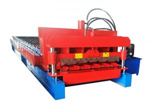 Quality 4 Kw Wall Panel Roll Forming Machine 3 Tons Driven By Chains for sale