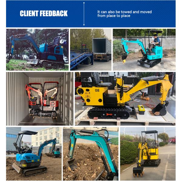 EPA/CE 1.5 Ton Mini Excavator Rubber Tracks for Mini Excavator Mini Excavator Kubota