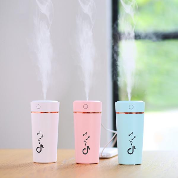 200ml Disinfectant Diffuser / Music Cup Air Humidifier Mini USB With LED Night Light