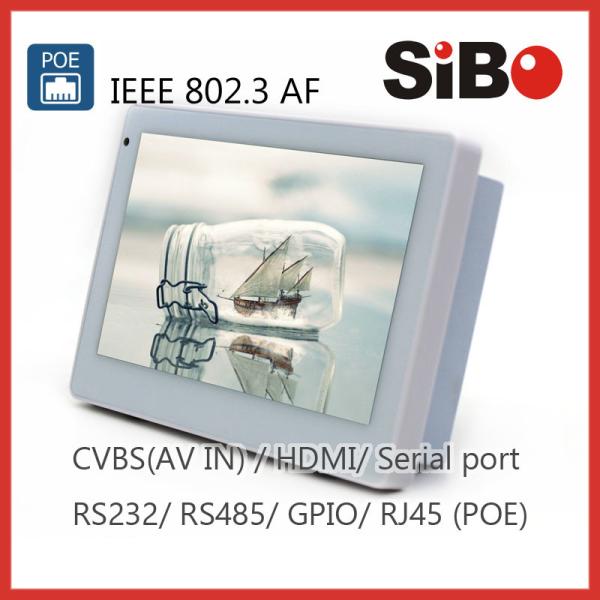 Buy Wall Mountable 7" Android Tablet pc With WIFI Lan port RJ45 And POE for home automation at wholesale prices