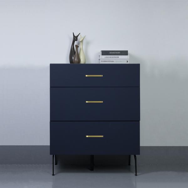 115mm Zinc Cabinet Handles Wardrobe U Shaped Drawer Pulls