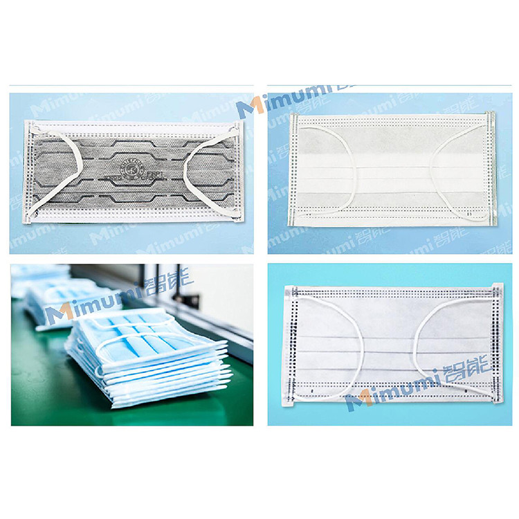 Quality Disposable Medical Face Mask Production Line 2.7kw CE Certification for sale