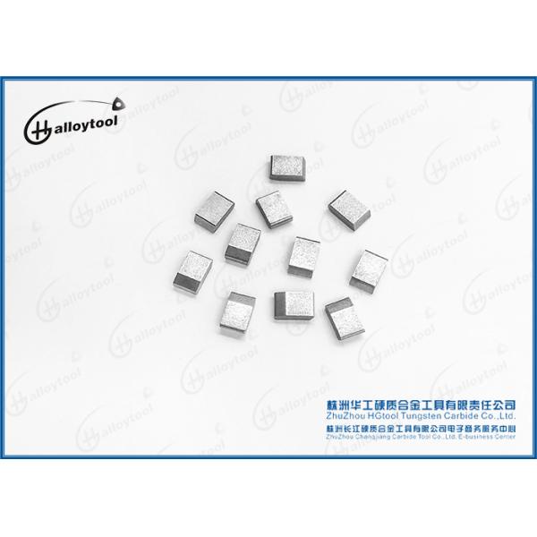 Serrated Particle Board Tungsten Carbide Saw Tips Corrosive Materials