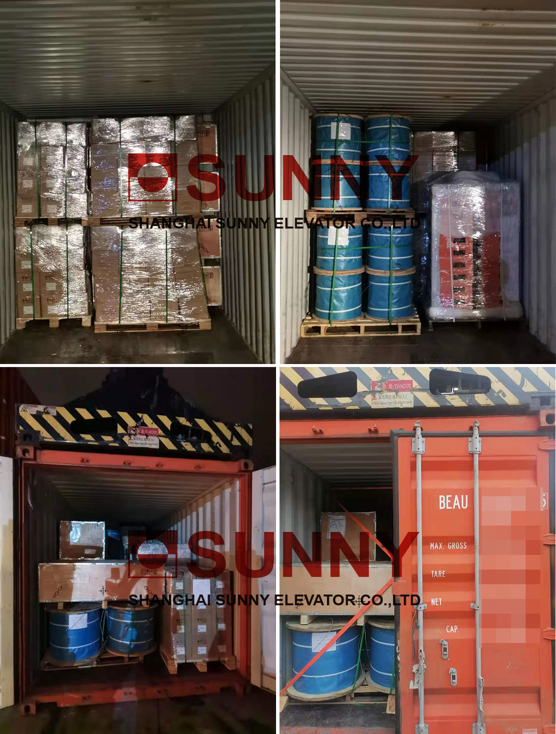 ISO9001 Standard Elevator Electric Motor 220kg DC110V / 2.3A Brake Voltage
