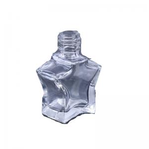 China Clear Nail Polish Brush 3ML Star Glass Bottle on sale