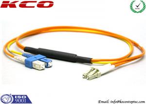 China Duplex Fibre Optic Cable SC To LC Fiber Patch Cables MM SM on sale