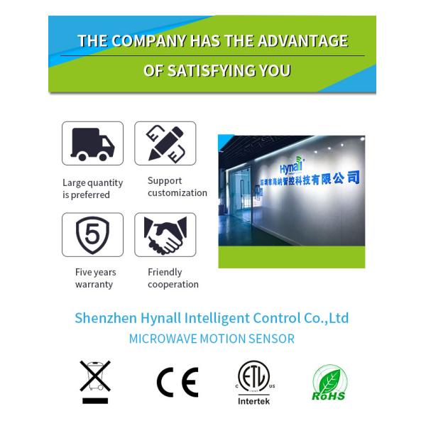 Daylight Monitoring Dimmable Motion Sensor RF Wireless Grouping Tunable White