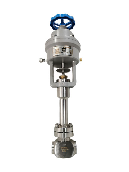 High Pressure Pneumatic Low Temperature Valve Shutoff For LN2 LO2