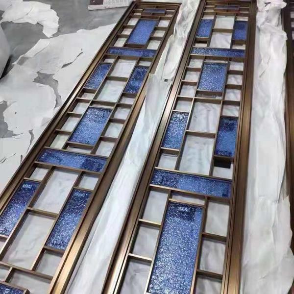 Customized Screen Double Sided Partition Screen Room Divider Aluminum Stainless Steel
