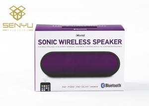 Quality Water Resistant Hands Free Bluetooth Speaker Packaging Box for sale