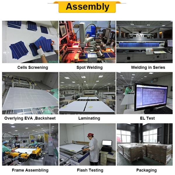 Multifunction Poly Crystalline Solar Panel MC4 Compatible With Connector